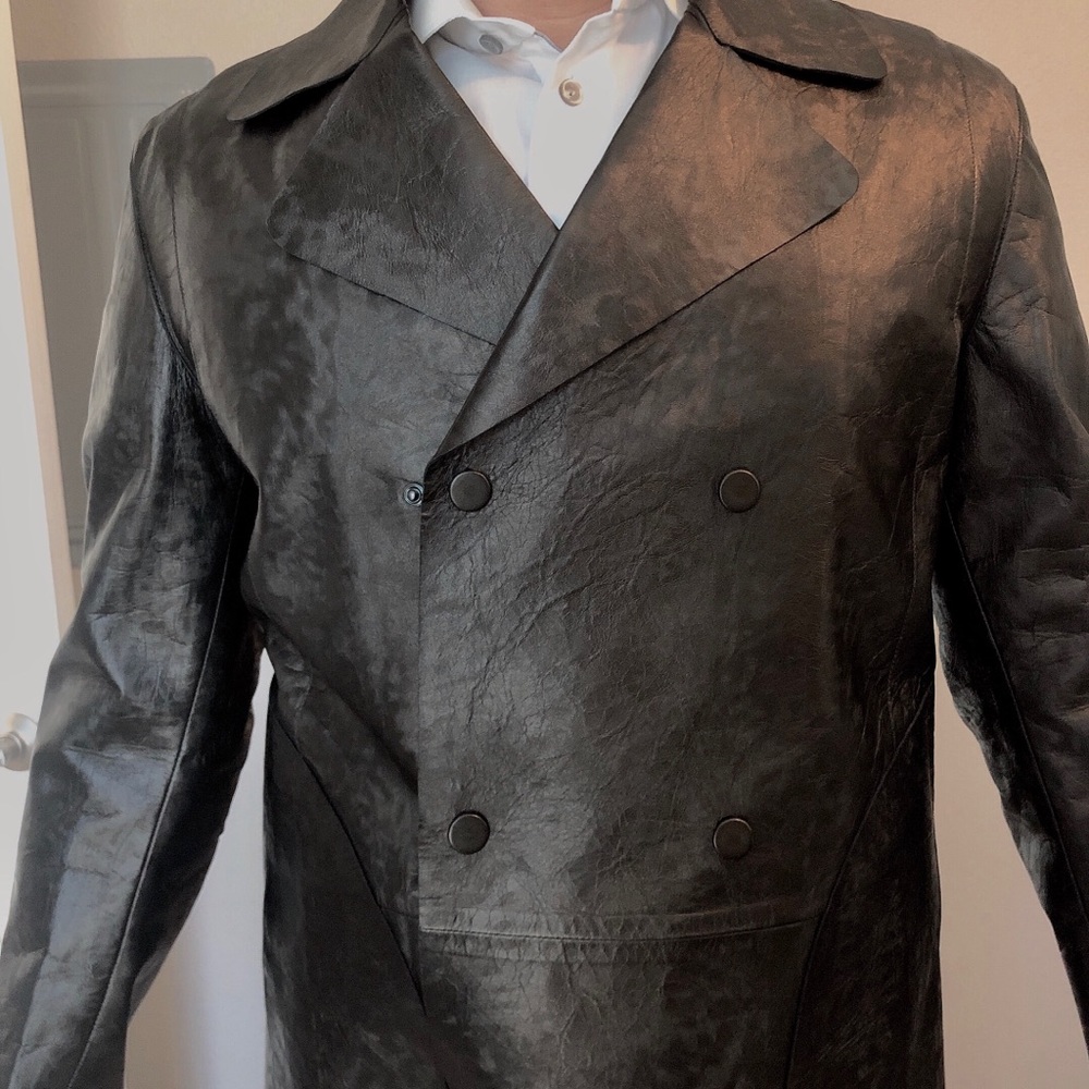 Emporio Armani leather jacket